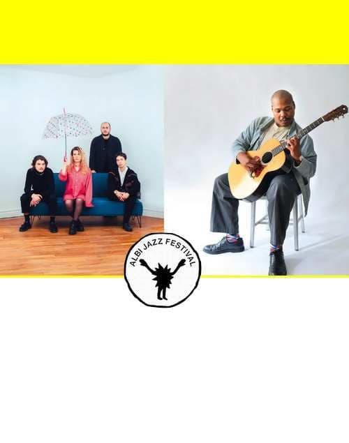 Affiche, ALBI JAZZ FESTIVAL #8 : Maëlle et les Garçons & Blumi + Jerron Paxton