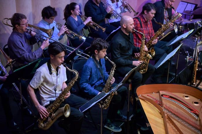 Affiche, Heure Musicale : Big Band et Jazz Band