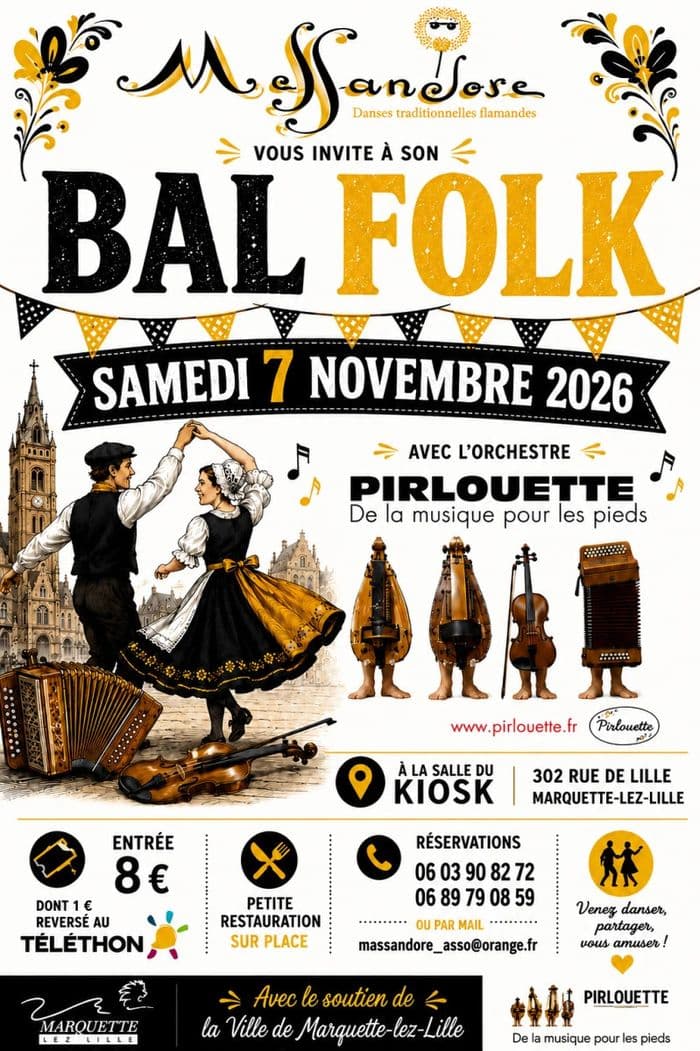 Affiche, Bal Folk