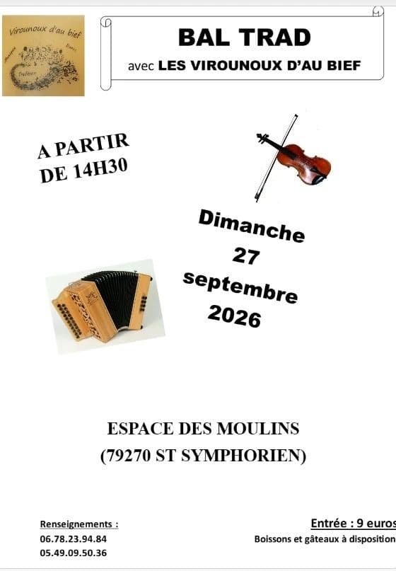 Affiche, Bal trad