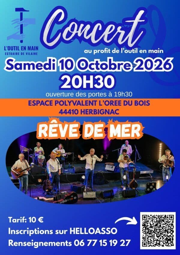 Affiche, Concert - Rêve de mer