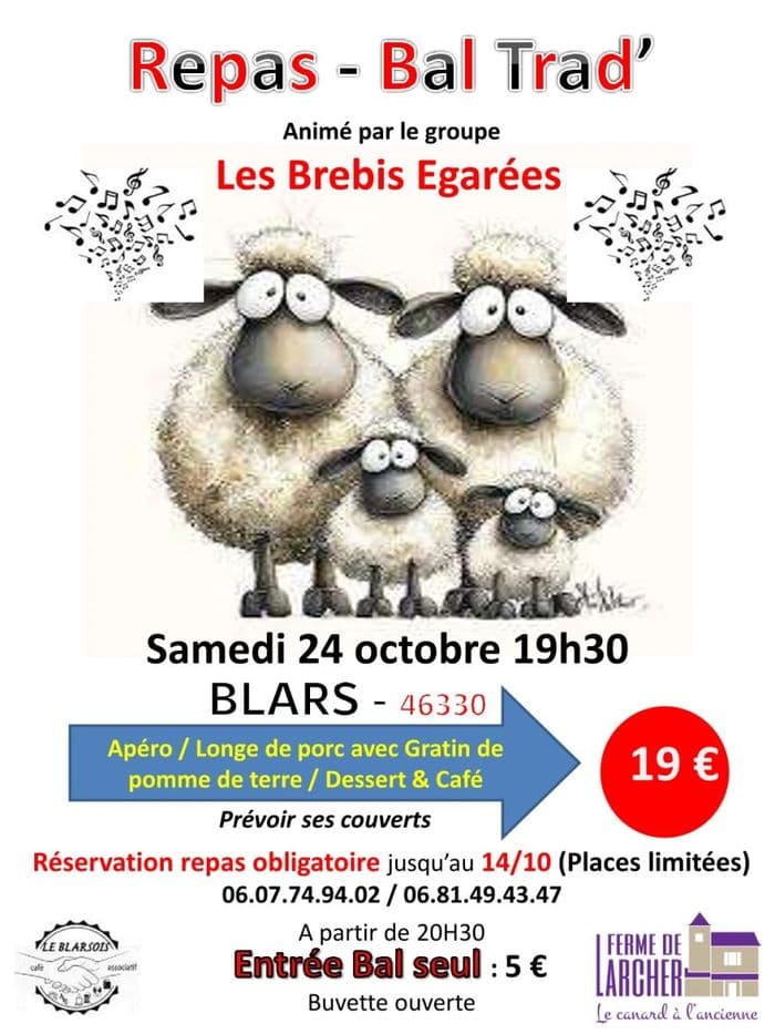 Affiche, Bal trad'