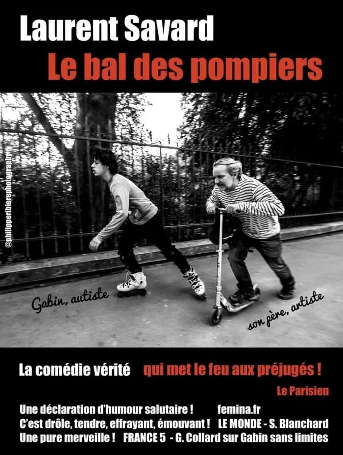 Affiche, « Le bal des pompiers » de et avec Laurent Savard