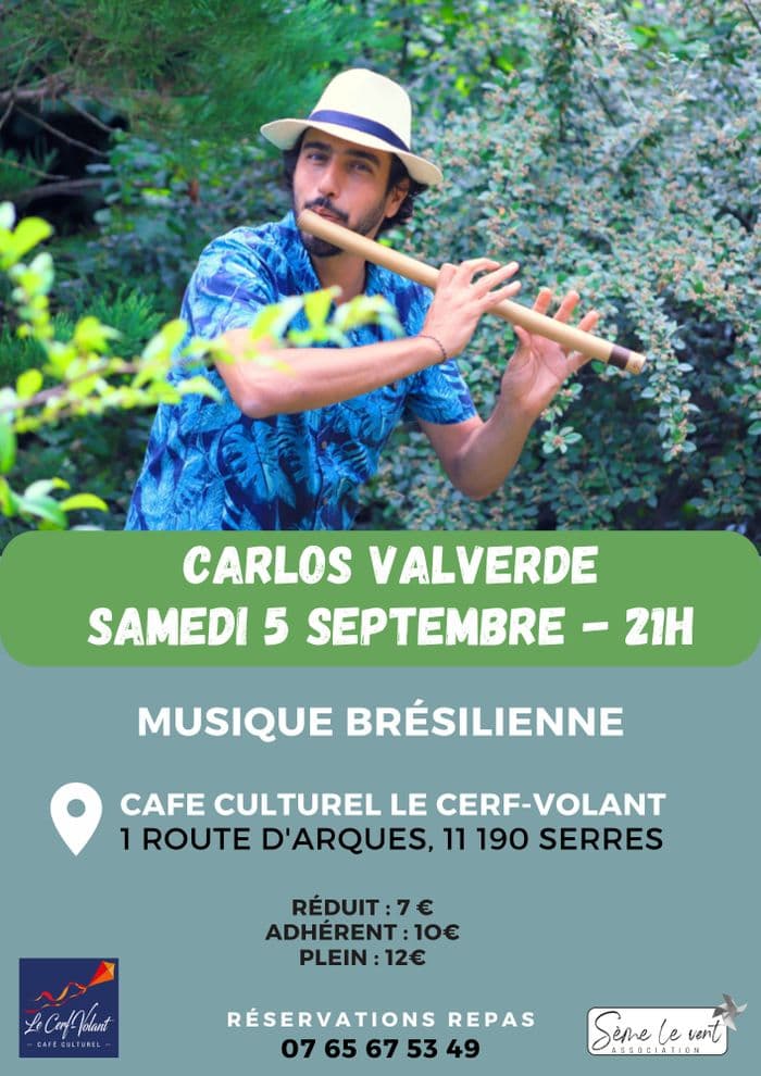 Affiche, Concert duo Carlos Valverde