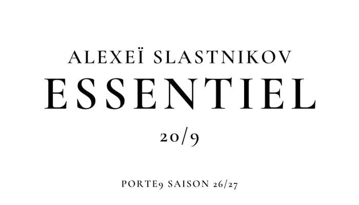 Affiche, Alexeï Slastnikov — Essentiel · Piano