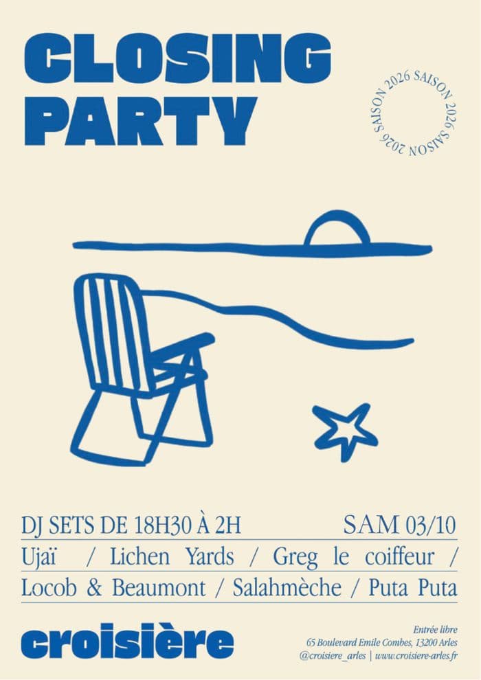 Affiche, Closing Party