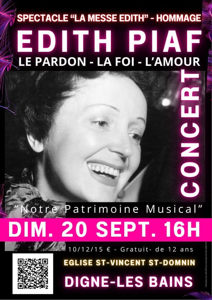 Affiche, La Messe Edith - Hommage a Edith Piaf