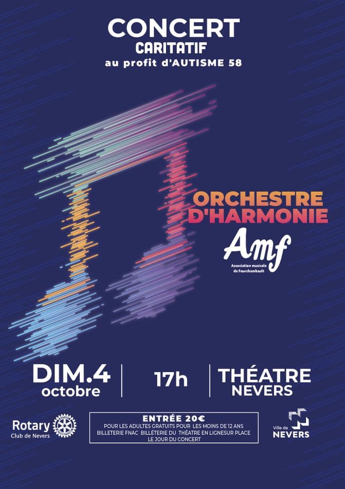 Affiche, Orchestre d'harmonie de Fourchambault