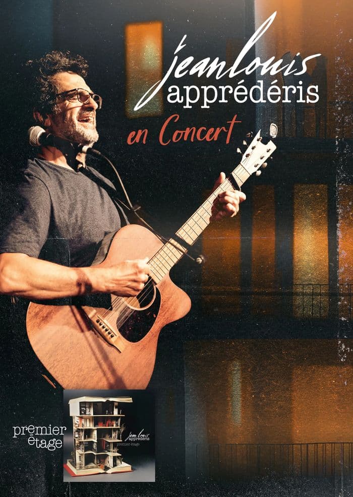 Affiche, Chansons françaises chez l'habitant à St Max avec JeanLouis