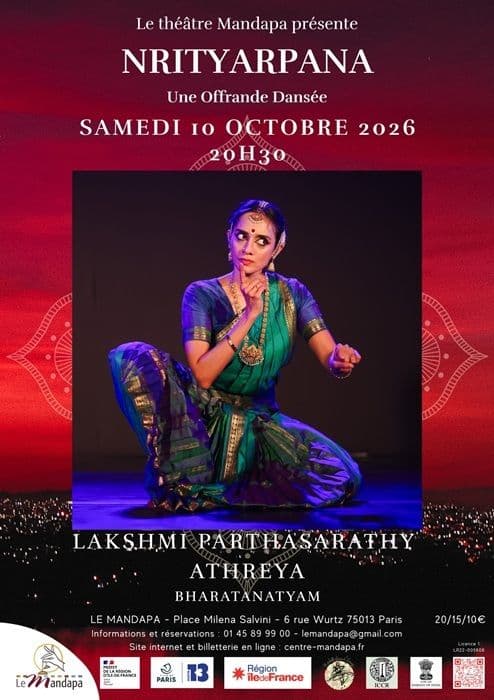 Affiche, NRITYARPANA - Une Offrande Dansée - Inde