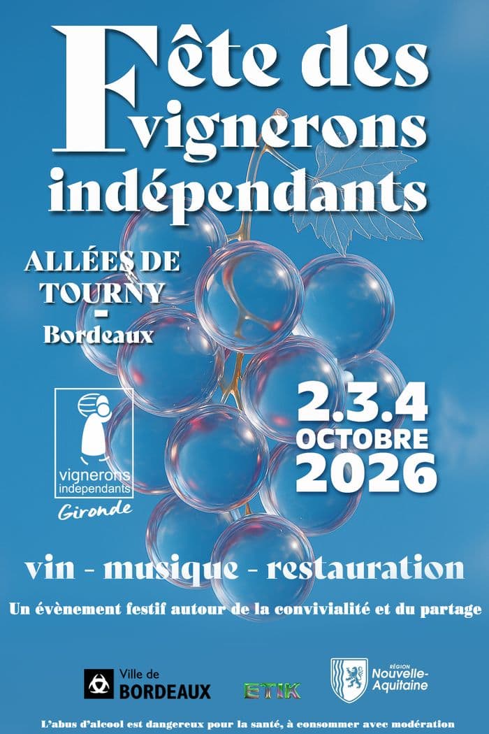 Affiche, Fête des Vignerons indépendants