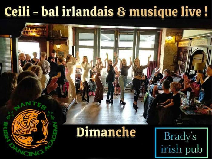 Affiche, Céilí - bal irlandais
