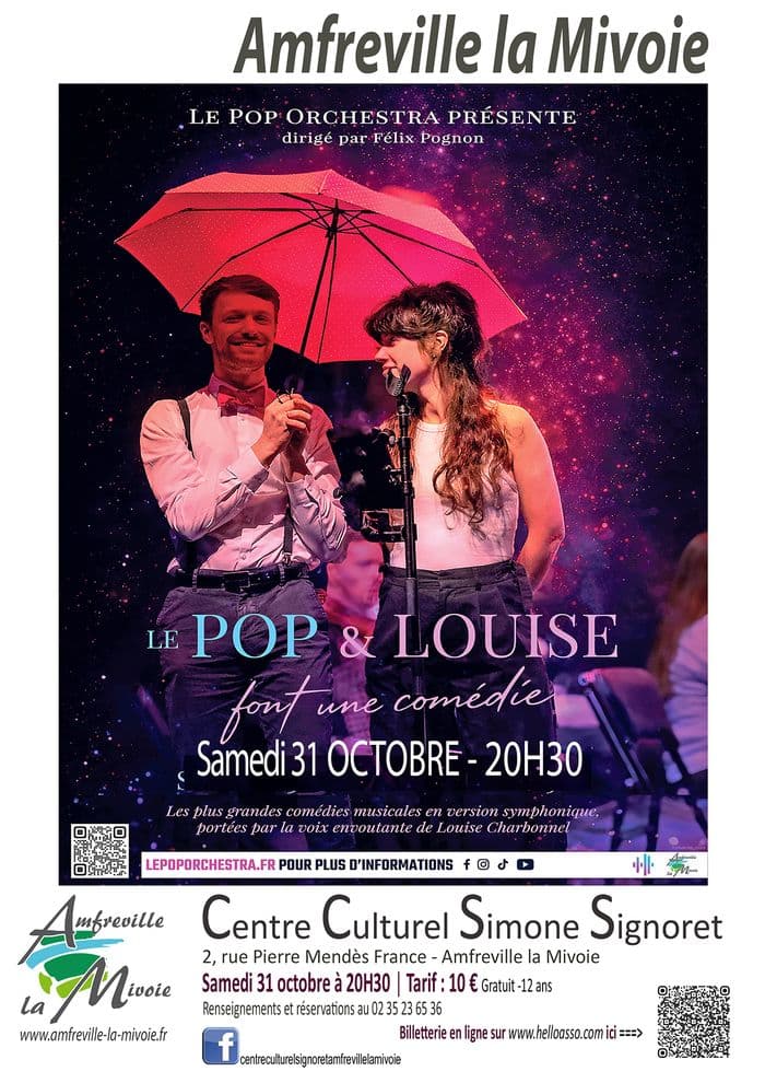 Affiche, Le POP et LOUISE font une comédie