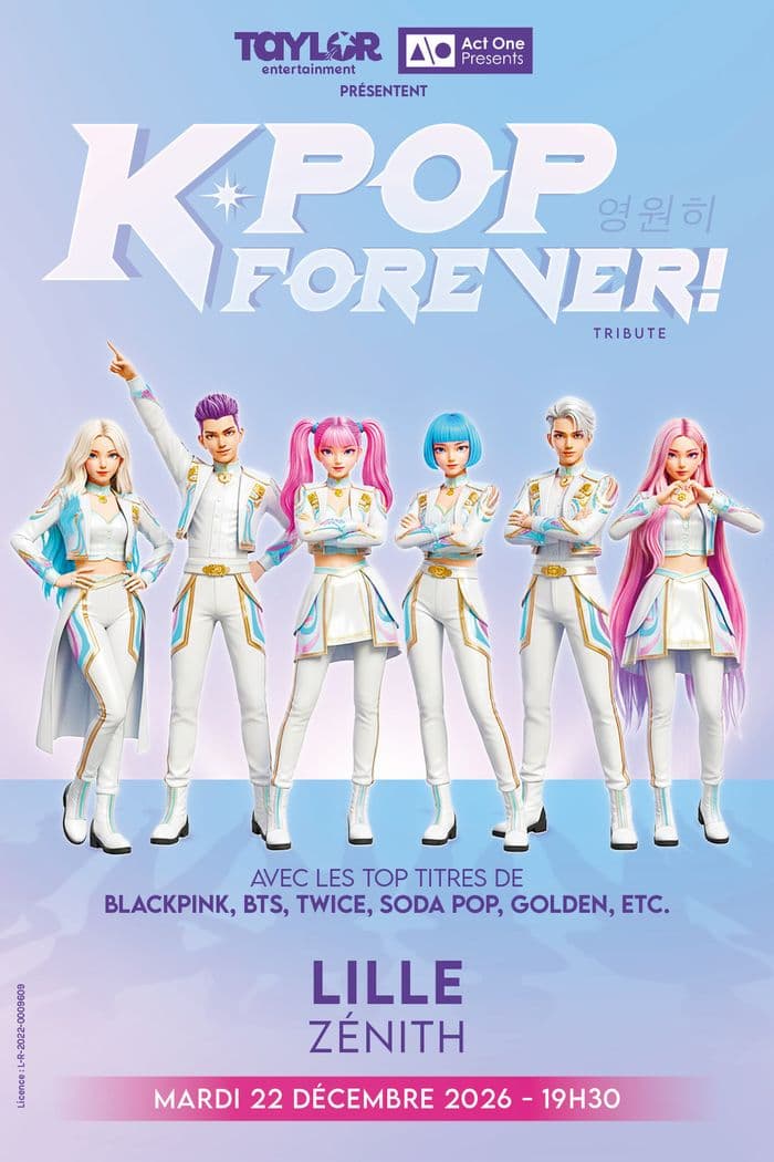 Affiche, K-POP Forever !
