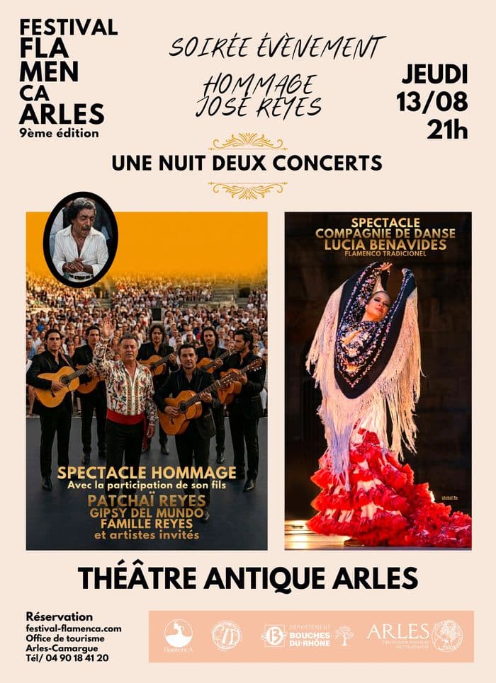 Affiche, Soirée hommage à José Reyes