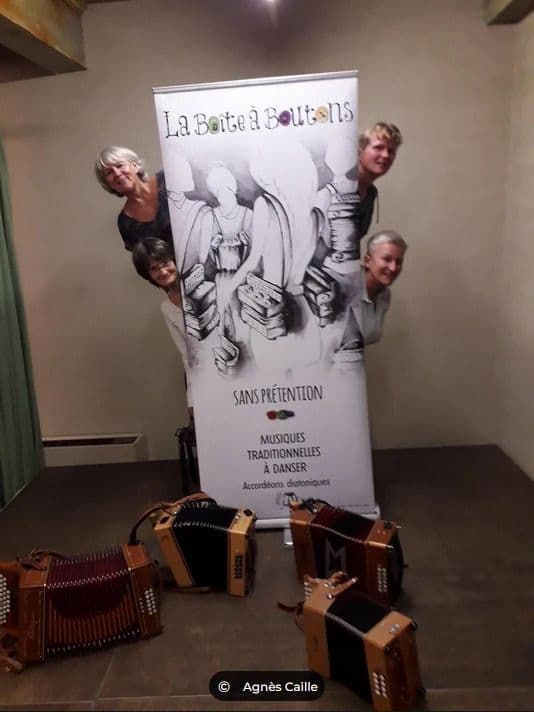 Affiche, bal folk solidaire