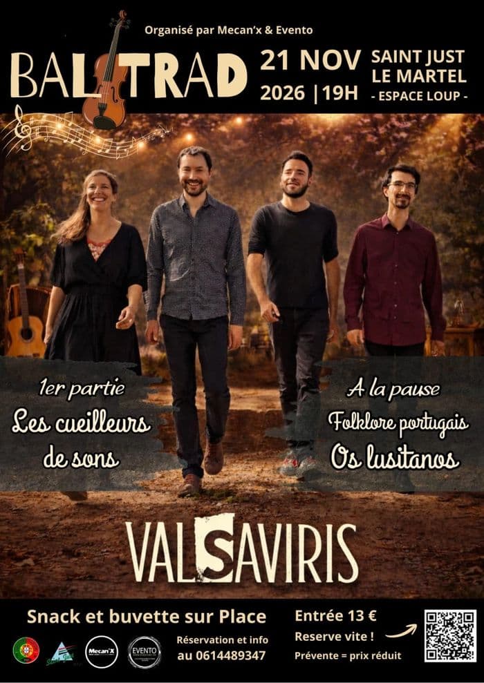 Affiche, Bal à Saint Just