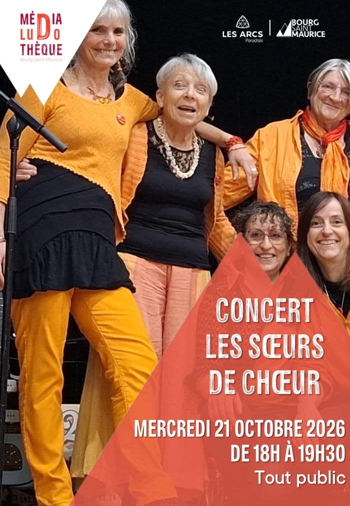 Affiche, Concert : les sœurs de chœur