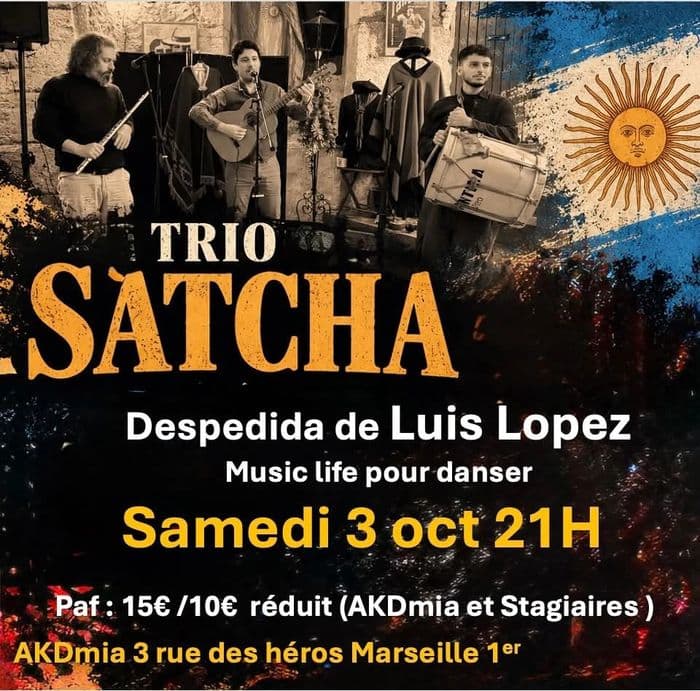 Affiche, Trio Satcha