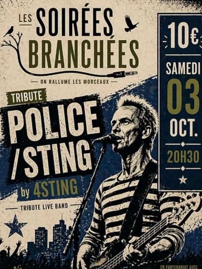 Affiche, 4sting – Tribute Sting & the Police