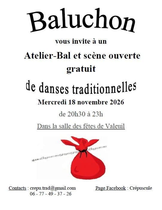 Affiche, Bal - Scène ouverte