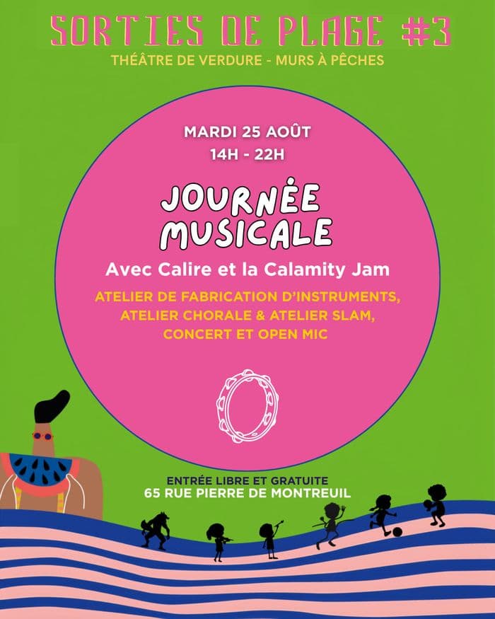Affiche, Atelier slam