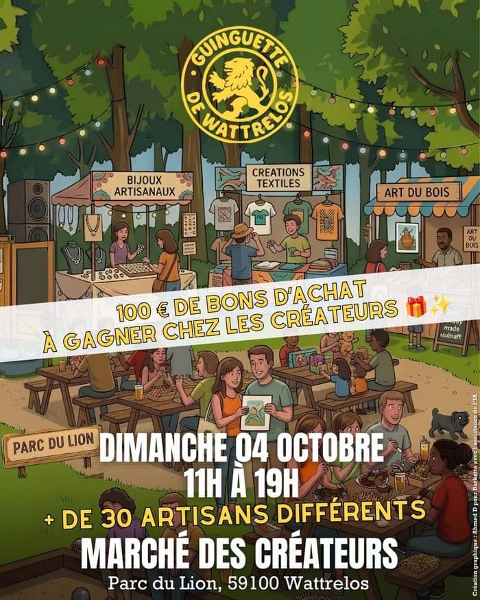 Affiche, Marché des créateurs