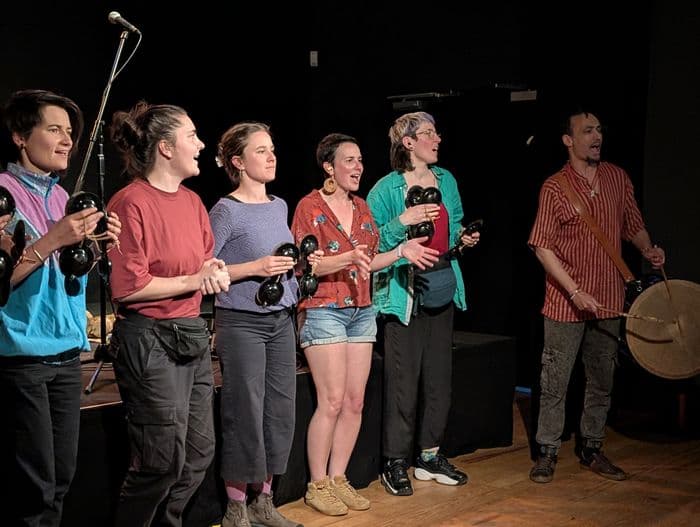 Affiche, Bal avec les étudiants du département de musiques traditionnelles