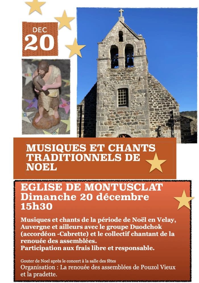 Affiche, Concert de Noël
