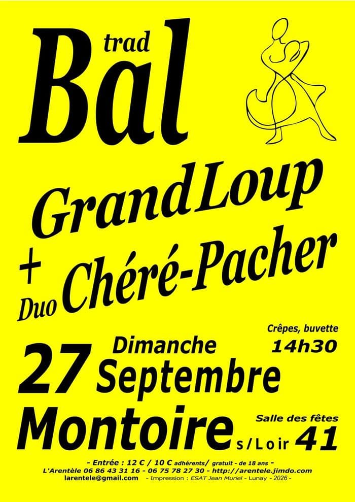 Affiche, Bal trad