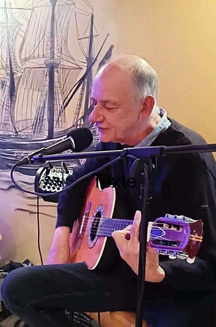 Affiche, Hervé Pottier chante Yvart à La Jouloute, Mers-les-Bains, 24/10