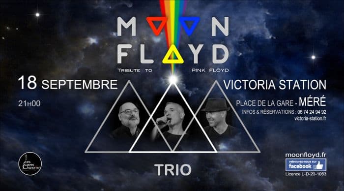 Affiche, Concert MOON FLOYD au VICTORIA STATION