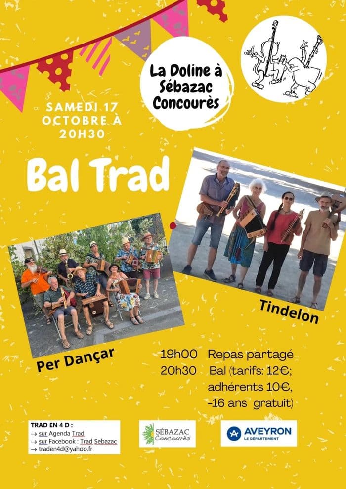 Affiche, Bal Trad