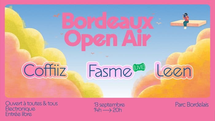 Affiche, Bordeaux Open Air - Parc Bordelais - 13.09