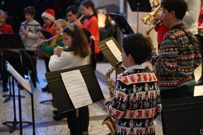 Affiche, Concerts de Noël du Conservatoire