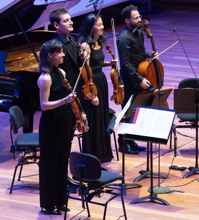 Affiche, Concert de quatuor à cordes