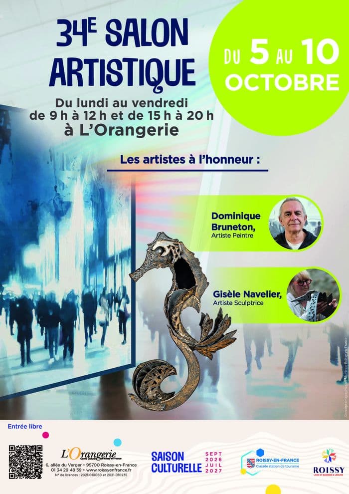 Affiche, 34e Salon Artistique