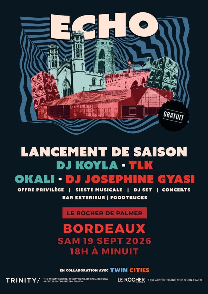 Affiche, Echo - SO British !  - DJ Koyla - TLK - Okali - DJ Josephine Gyasi