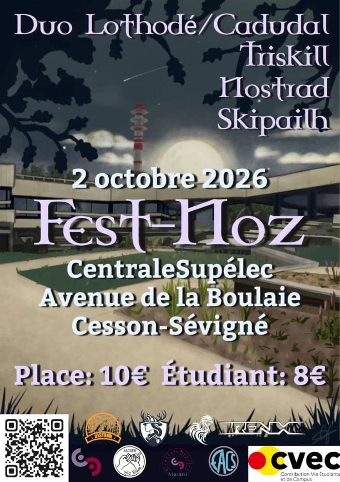 Affiche, Fest-Noz de Centrale Supélec