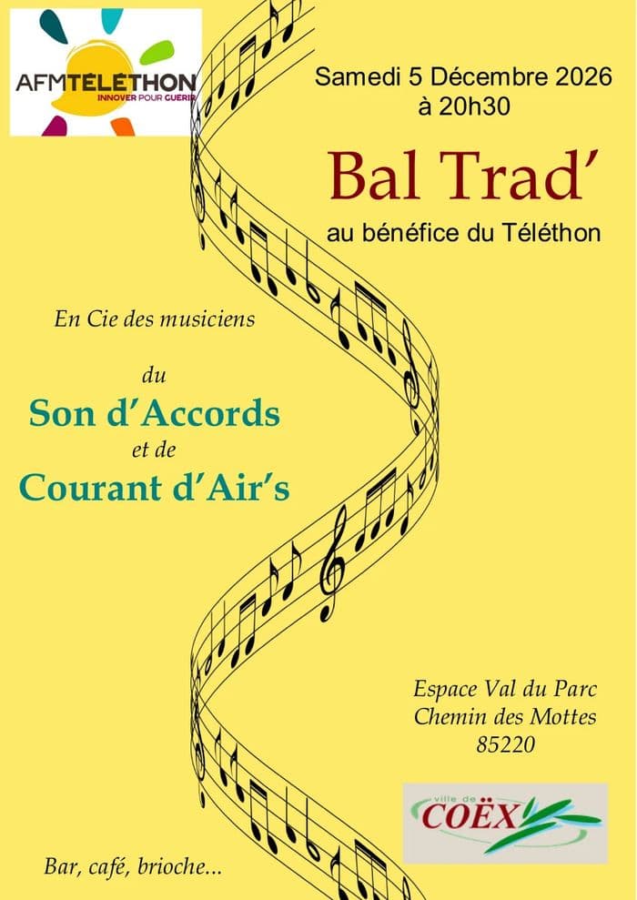 Affiche, Bal Trad'
