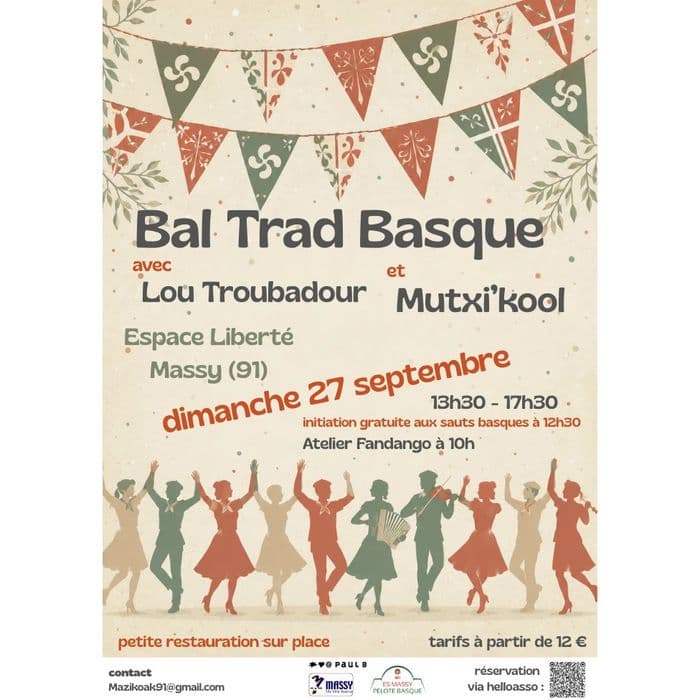 Affiche, Bal Trad Basque