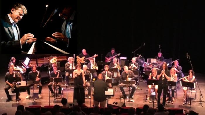 Affiche, Le Big Band accueille Philippe Léogé