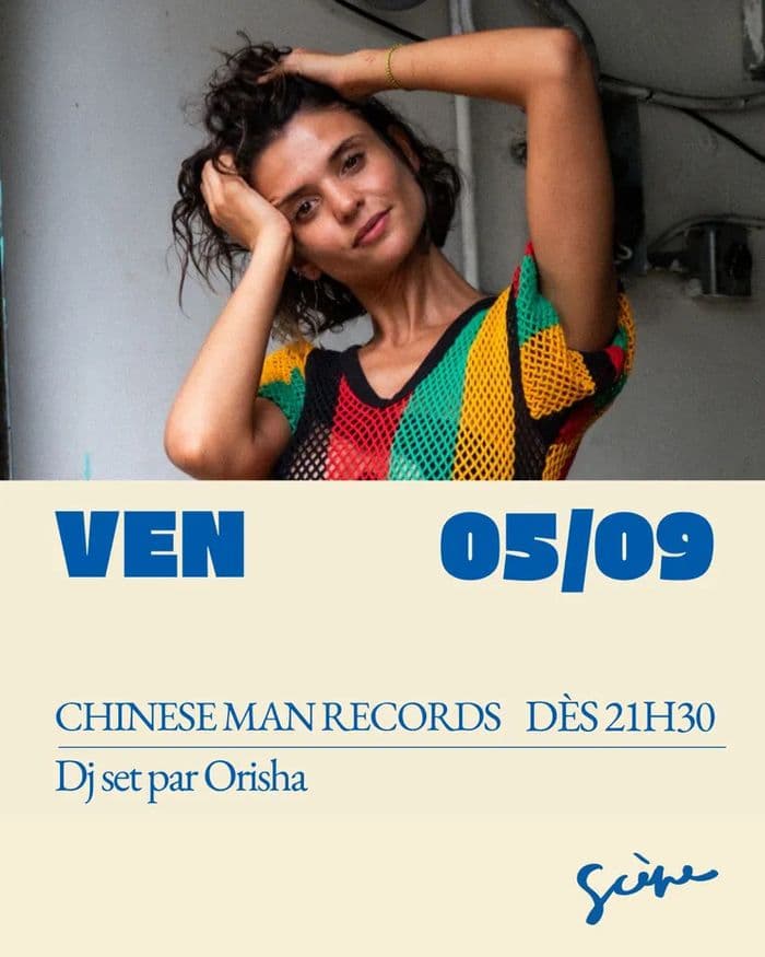 Affiche, Soirée Chinese Man Records