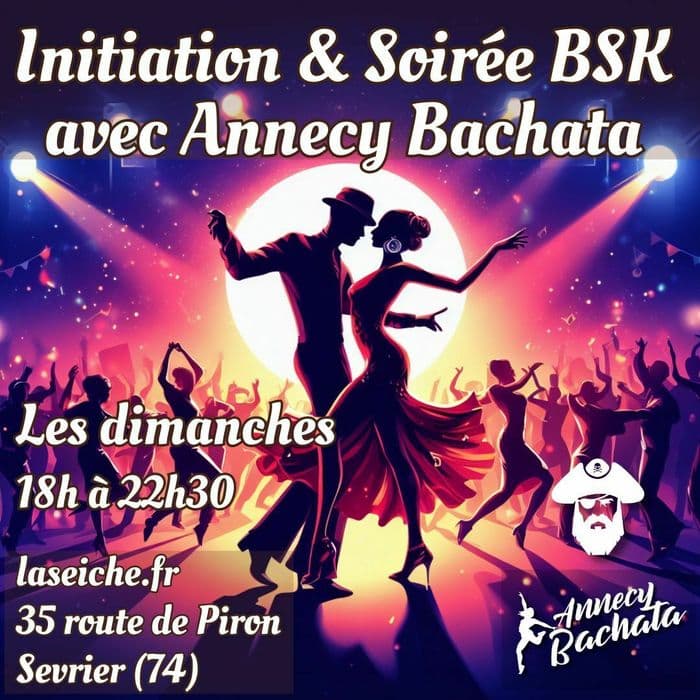 Affiche, Dimanche salsa, bachata, kizomba à La Seiche