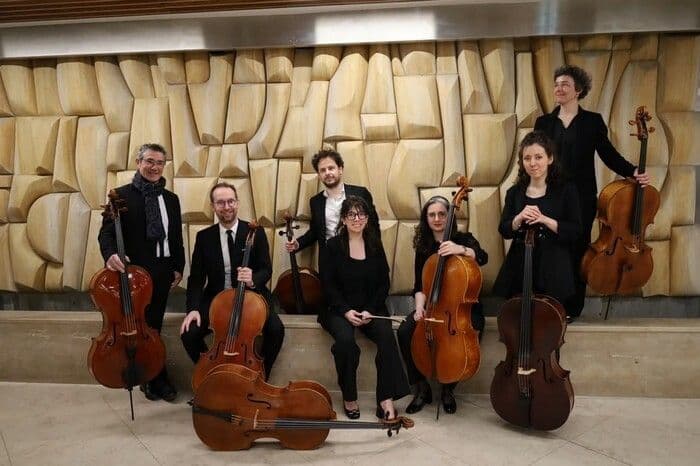 Affiche, Octuor de violoncelles - Pause-concert - Saison ONPL