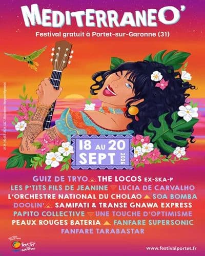 Affiche, Une Touche d'Optimisme au Festival MéditerranéO'