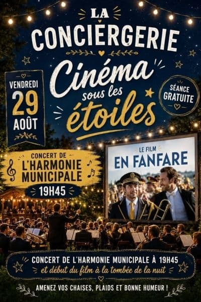 Affiche, Concert à La Conciergerie