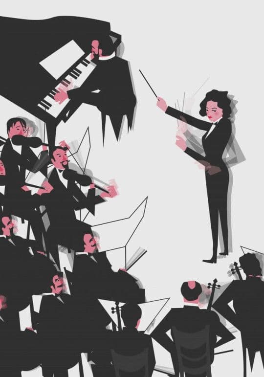 Affiche, « Vive Kaprálová ! » : un ciné-concert sur une grande compositrice tchèque