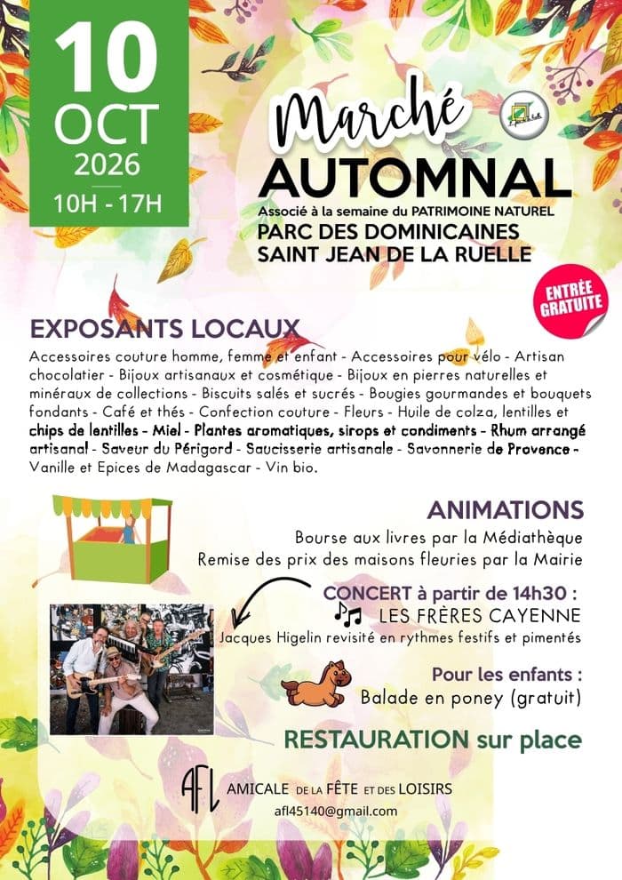 Affiche, Marche Automnal