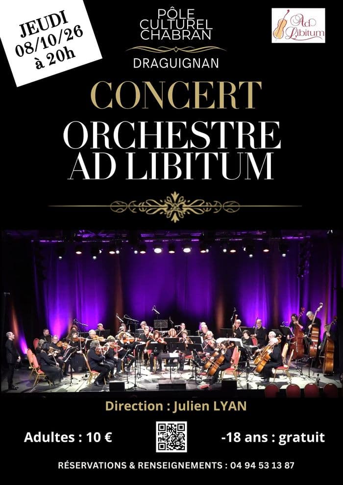 Affiche, Concert symphonique Ad Libitum